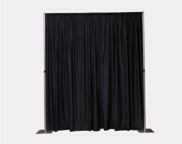 Pipe and Drape 10' x 10' Black