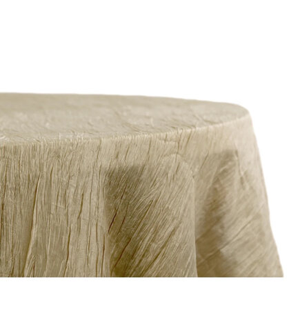 Accordion Crinkle Taffeta Champagne 120