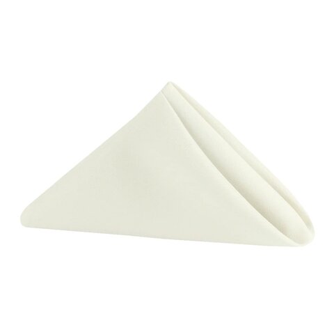 Polyester Napkin Light Ivory 20