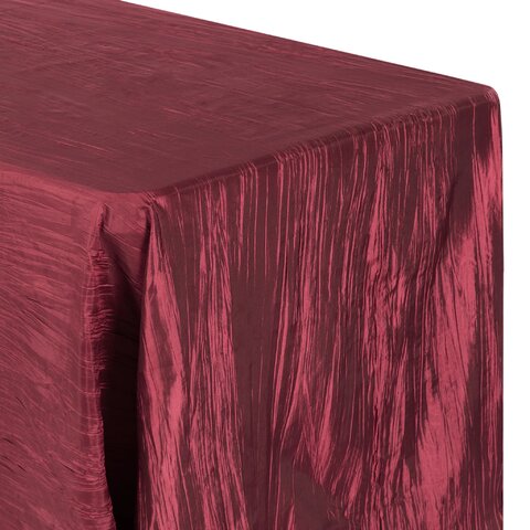 Accordion Crinkle Taffeta Burgundy 90