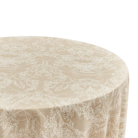 Leaf Branch Reversible Jacquard Champagne 120
