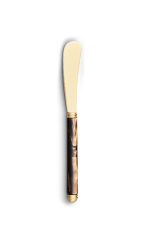Idis Tiger's Eye Gold B and B Knife