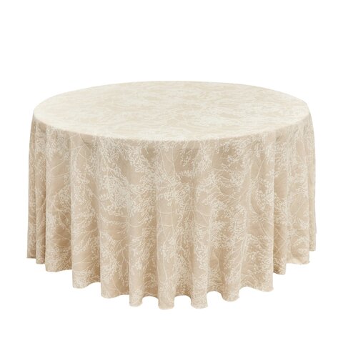 Leaf Branch Reversible Jacquard Champagne 120