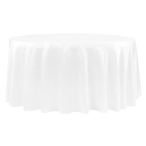 Lamour Satin White Linen 108