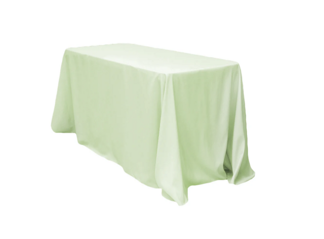 Sage Green Polyester Linen 90
