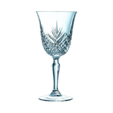 Vintage Cut Crystal Goblet
