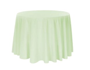 Sage Green Polyester Linen Round 108