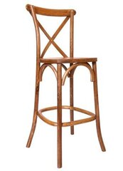 Chestnut Crossback Barstool