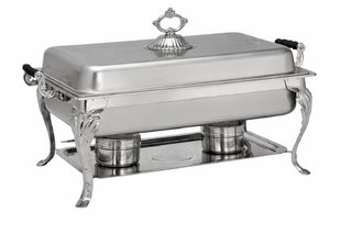 Timeless Silver Chafing Dish 8 Qt 