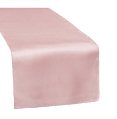 Satin Table Runner Dusty Rose