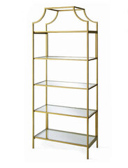 Bar Back Shelf Gold 