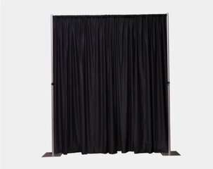 Pipe and Drape 10'W x 12'H Black
