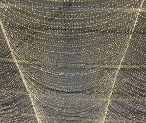 10ft x 30ft  3600 LED Warm White Tent Swag