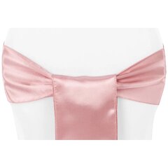 Satin Chair Sash  Medium Pink