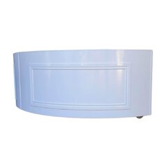 Semi Circle White Portable  Bar 