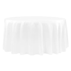 Lamour Satin White Linen 108