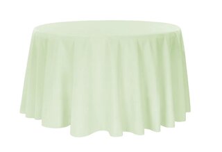 Sage Green Polyester Linen Round 120