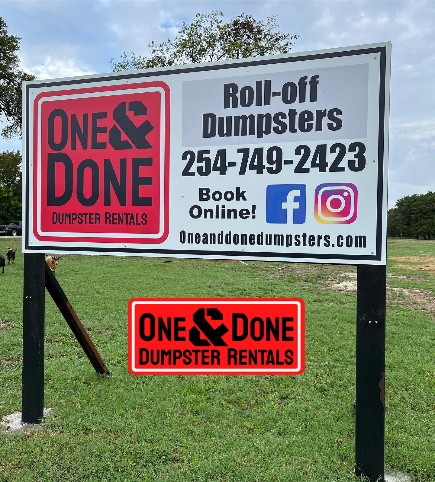 Professional Residential Dumpster Rental One and Done Dumpster Rentals China Spring TX