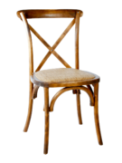 Wood X-Back Chair