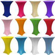 Color Spandex Cover for Cocktail Table