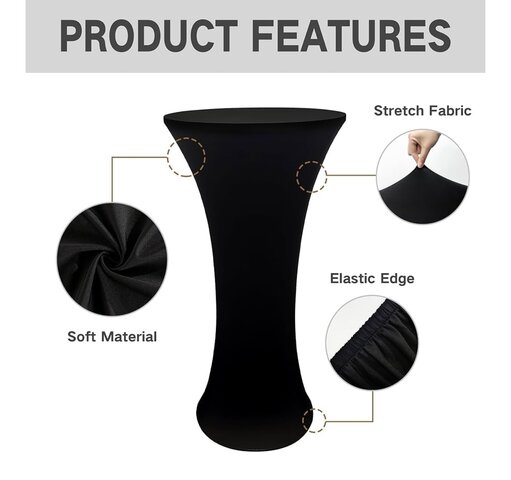 Black High Top Cover 