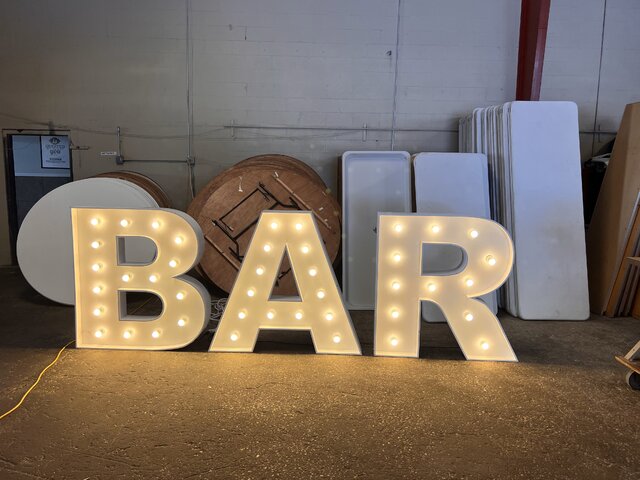 4ft Marquee Letters (BAR)