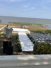30ft x 6ft White Wedding Aisle