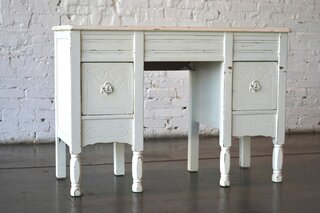 Vintage White Desk