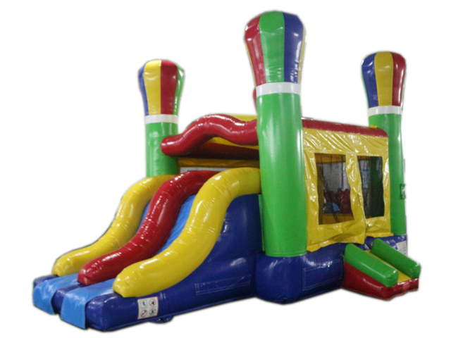 Rainbow Bounce House Combo