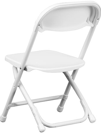 White Folding Chairs (Kids)