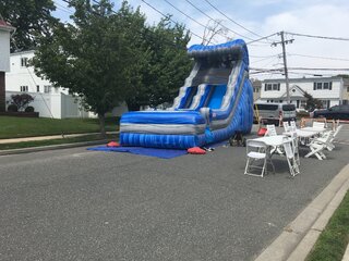 18' Aqua Splash (Dry) Slide