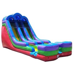 19' Retro Splash Double (DRY) Slide