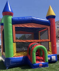 Rainbow Bounce House