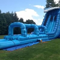 27' Big Blue Nasty | Outdoor Party Inflatables | water slide and bounce ...