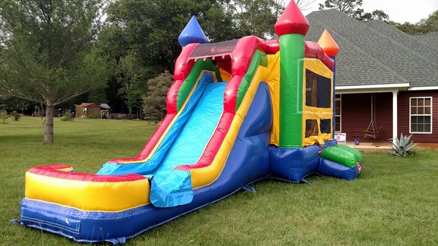 Castle Combo | Outdoor Party Inflatables | bounce house rentals in ...