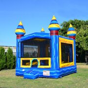 Blue Arctic Bounce House  $160 add $50 for additional days