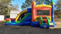 Rainbow Combo with splash pad $255 add $50 for additional days