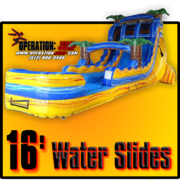 16 ft Water Slides