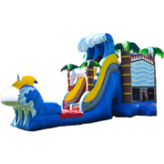 Bounce House With Slide