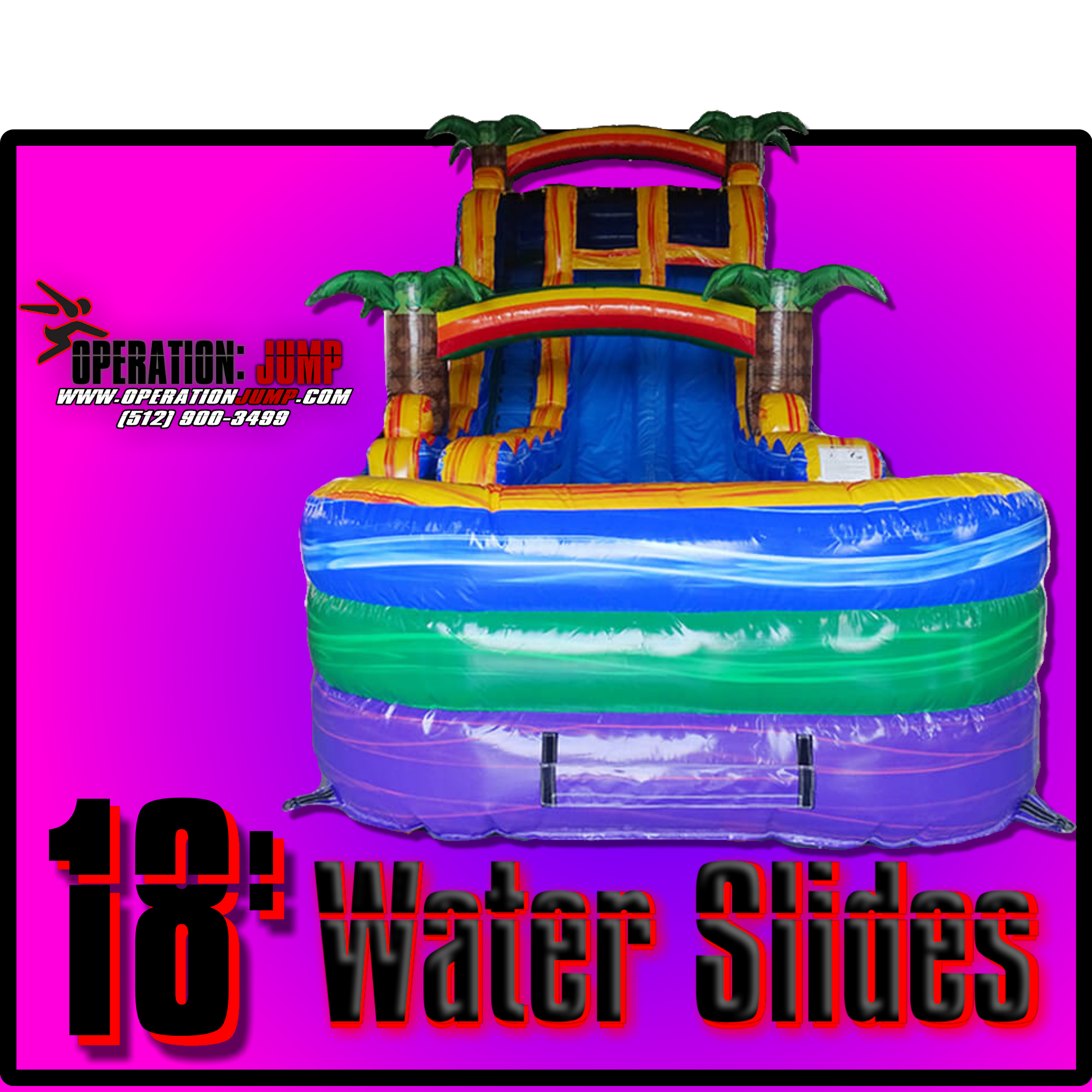 18 Foot Water Slide Rentals