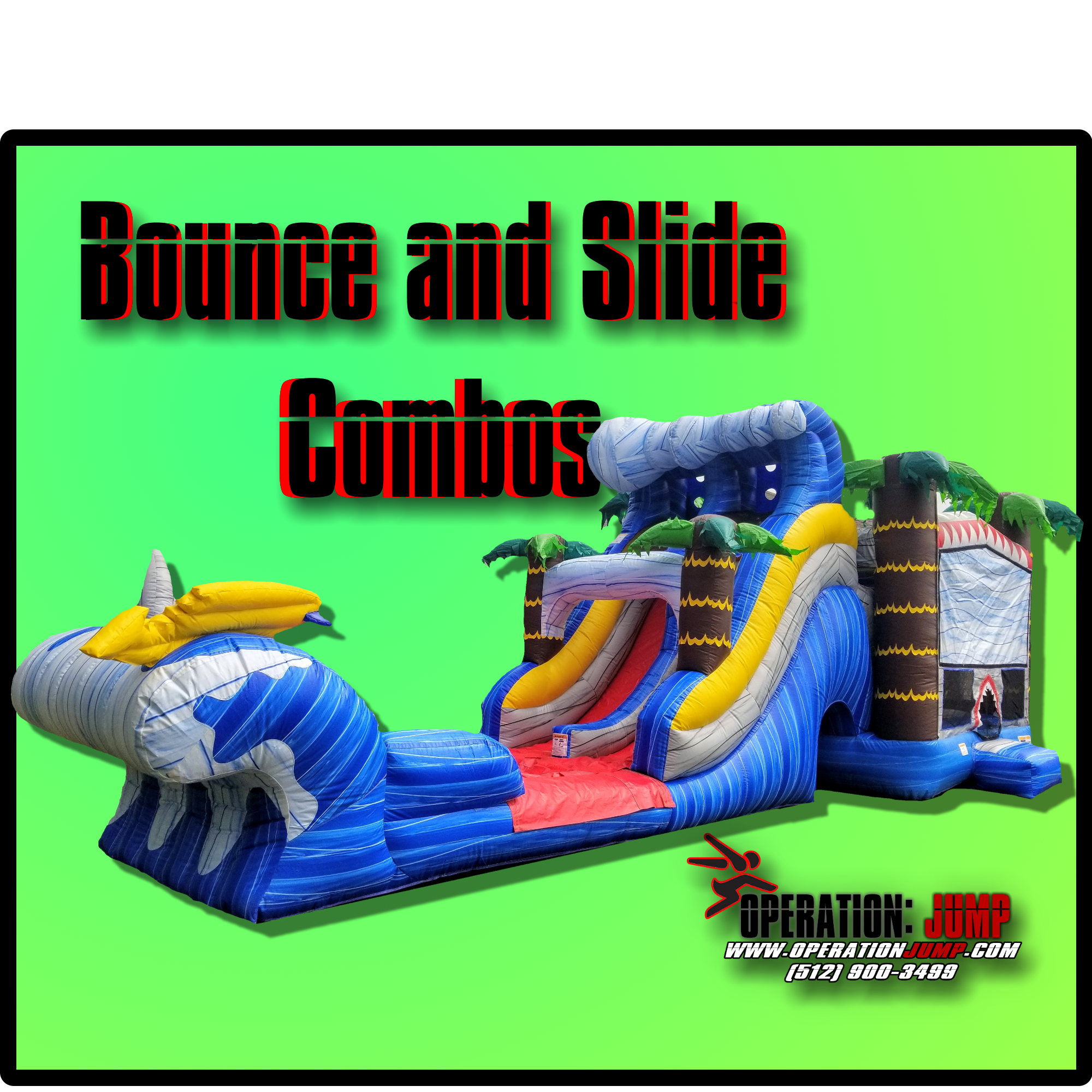 Bounce and Slide Wet Combo Rentals