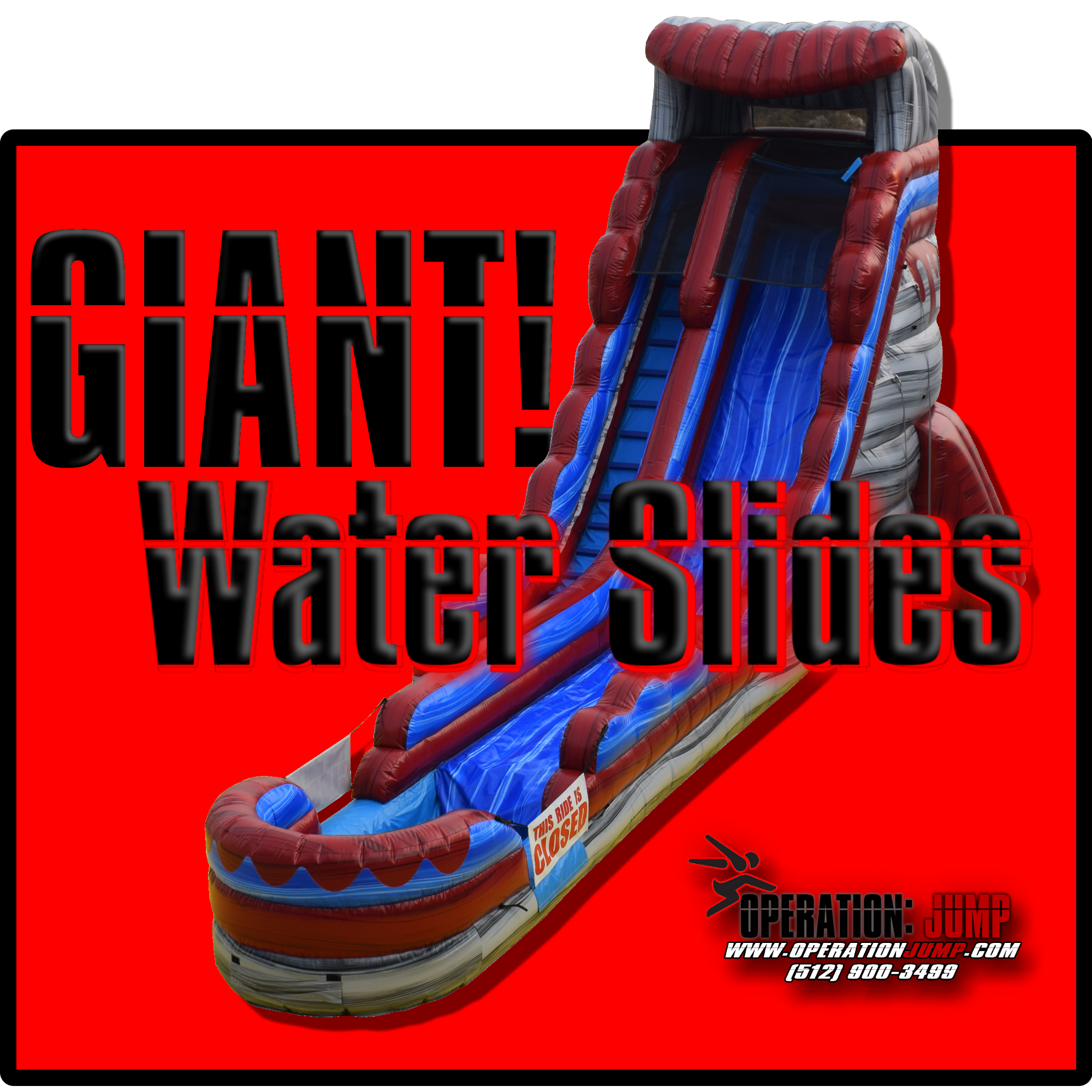 Giant Inflatable Water Slides & Slip and Slide Rentals
