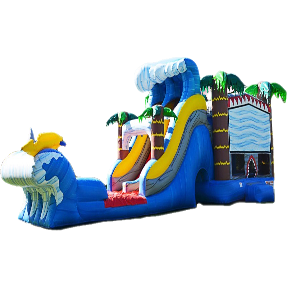 bounce house with slide rentals