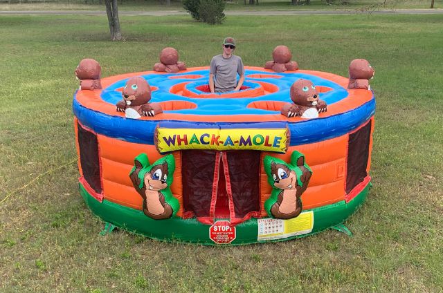 Human Whack A Mole Interactive Game