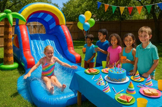 water slide rental for party
