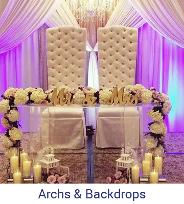 Arch & Backdrop Rentals