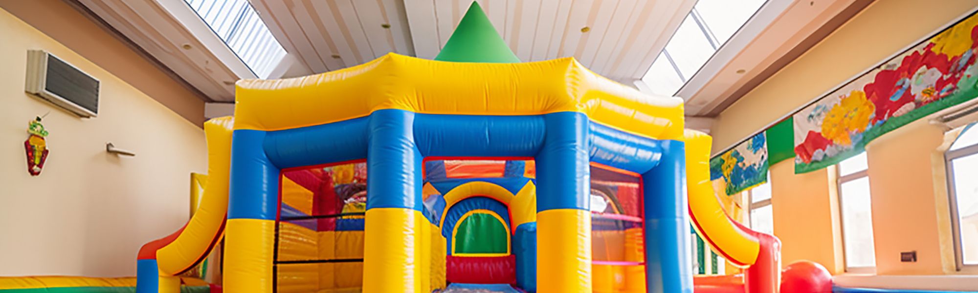 How We Keep Our Bounce Houses Clean