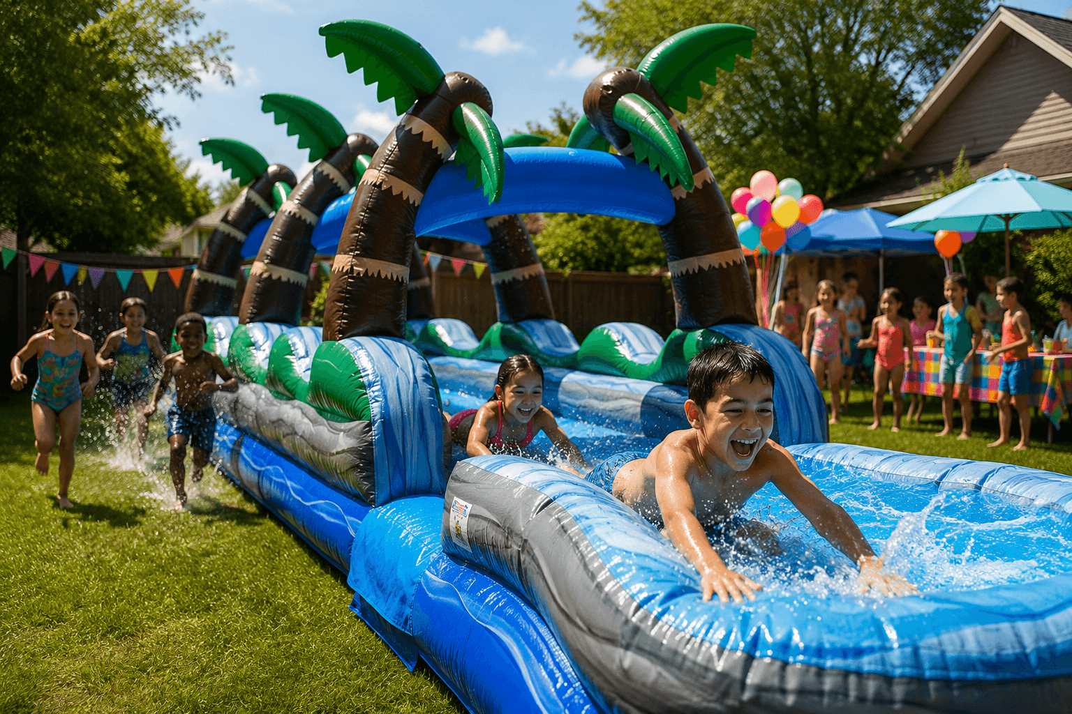 water slides rentals for summer