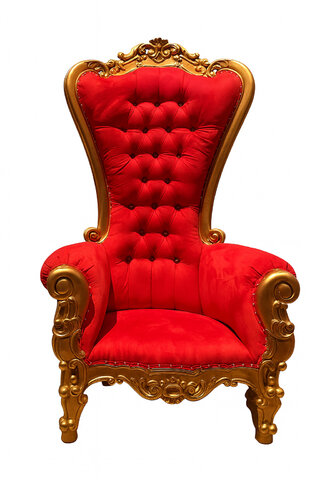 Red Throne Chair