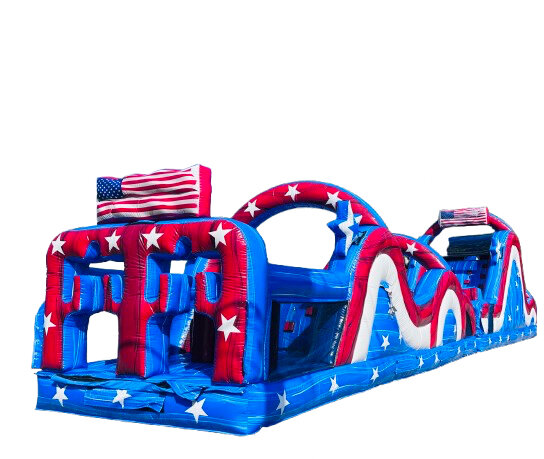 65 FT American Run Obstacle Course